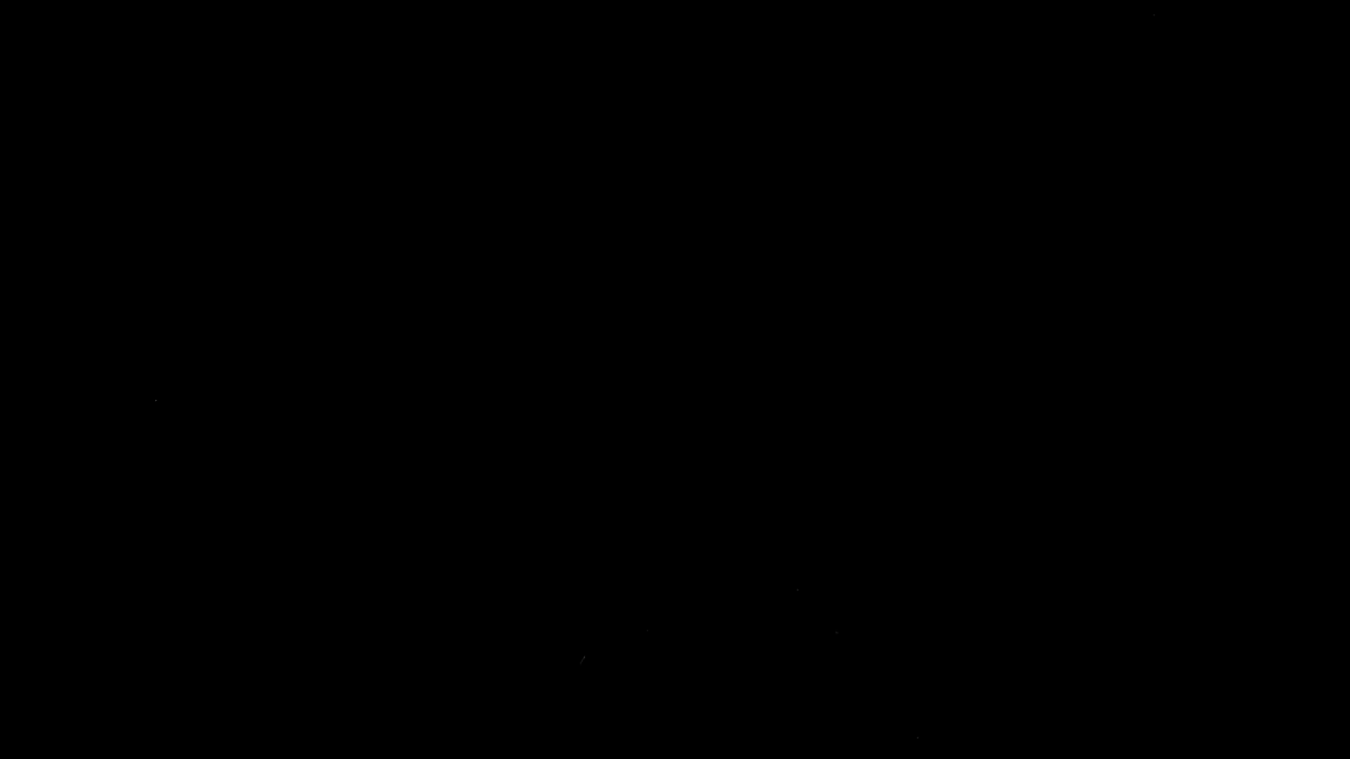 White particle streaks flying across a black background